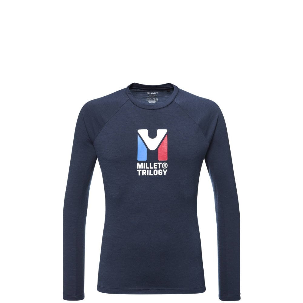 Millet Trilogy Wool Ts Ls M Saphir