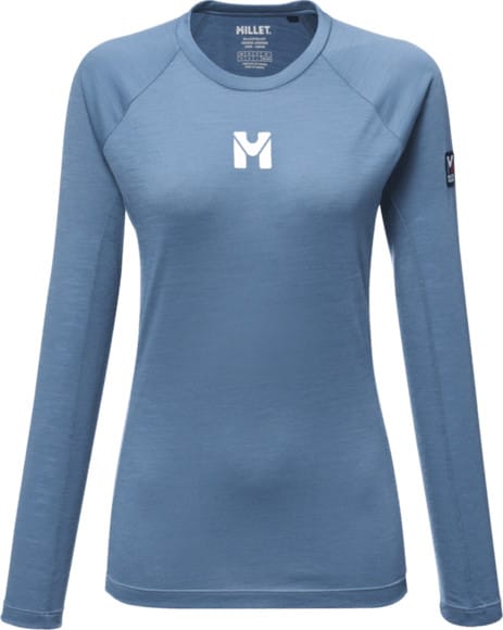 Millet Trilogy Wool Ts Ls W Coronet Blue Millet
