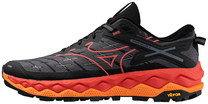 Mizuno Men's Wave Mujin 10 Black/Cayenne/Nasturtium Mizuno