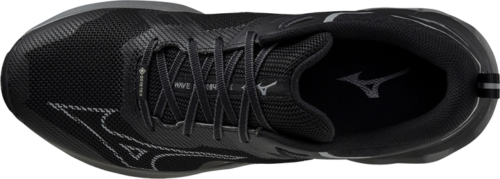 Mizuno Men's Wave Ibuki 4 Gore-Tex Black/Metallic Gray/Dark Shadow Mizuno