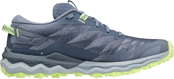 Mizuno Women's Wave Daichi 7 Vintage Indigo/Subdued Blue/Neo Lime Mizuno