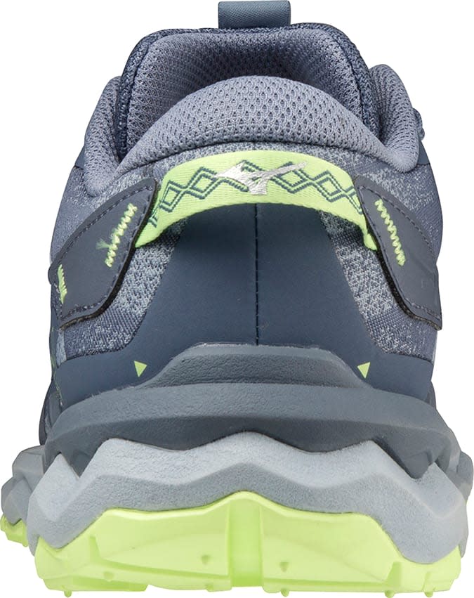 Mizuno Women's Wave Daichi 7 Vintage Indigo/Subdued Blue/Neo Lime Mizuno