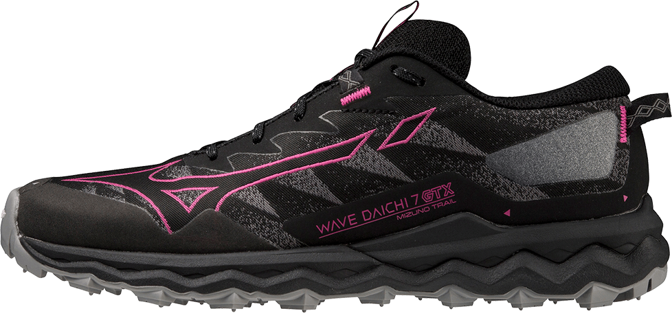 Mizuno Women's Wave Daichi 7 Gore-Tex Black/FFedora/QShade