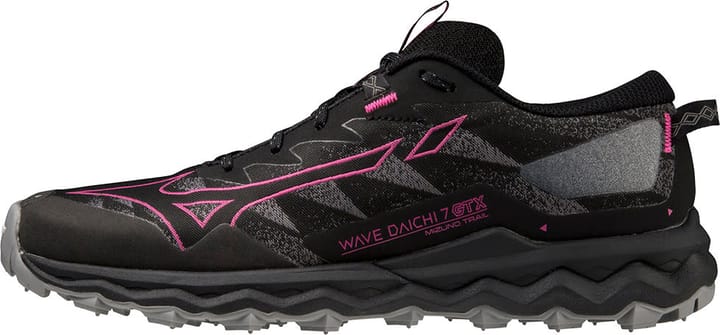 Mizuno Women's Wave Daichi 7 Gore-Tex Black/Fuchsia Fedora/Quiet Shade Mizuno