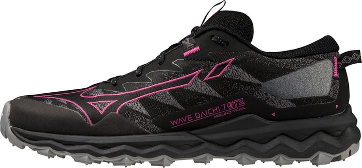 Mizuno Women's Wave Daichi 7 Gore-Tex Black/Fuchsia Fedora/Quiet Shade Mizuno Mizuno Women's Wave Daichi 7 Gore-Tex Black/Fuchsia Fedora/Quiet Shade Mizuno