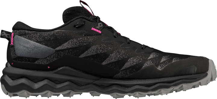 Mizuno Women's Wave Daichi 7 Gore-Tex Black/FFedora/QShade Mizuno