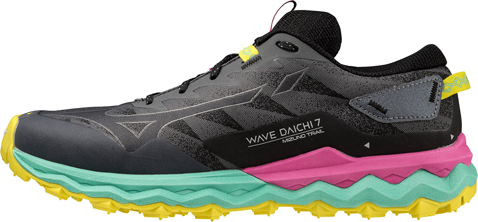 Mizuno Women's Wave Daichi 7 IGate/Ebony/FFedora