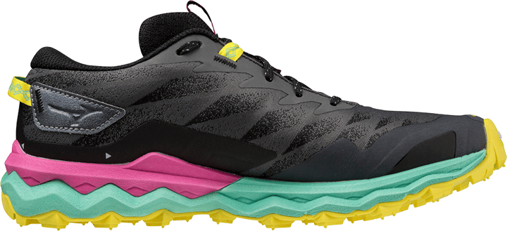 Mizuno Women's Wave Daichi 7 Iron Gate/Ebony/Fuchsia Fedora Mizuno