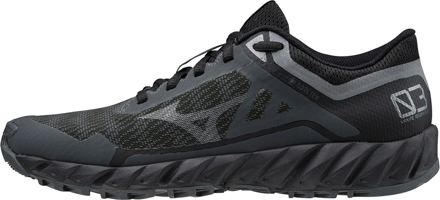 Mizuno Women's Wave Ibuki 3 Gtx  Dark Shadow/Mettalic Gray/Black Träningsskor 38