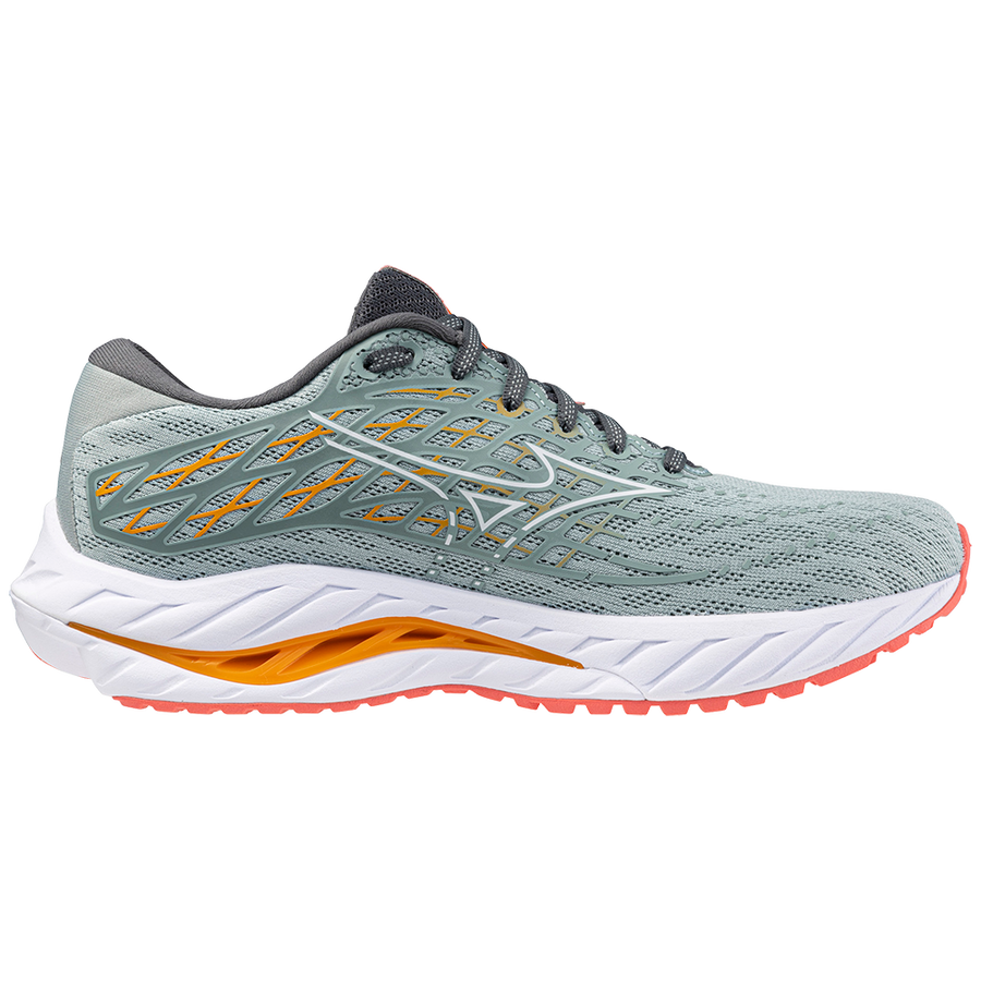 Mizuno Women’s Wave Inspire 20 Gray Mist/White/Dubarry