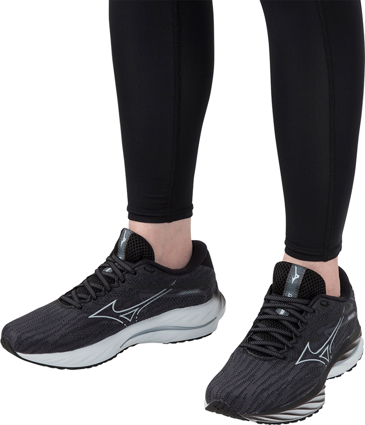 Mizuno Women's Wave Rider 27 Ebony/Snowcrest/Black Mizuno