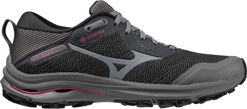 MIZUNO-WAVE IBUKI 4 GORE-TEX BLUE OPAL/BLACK/ZINNIA - Trail