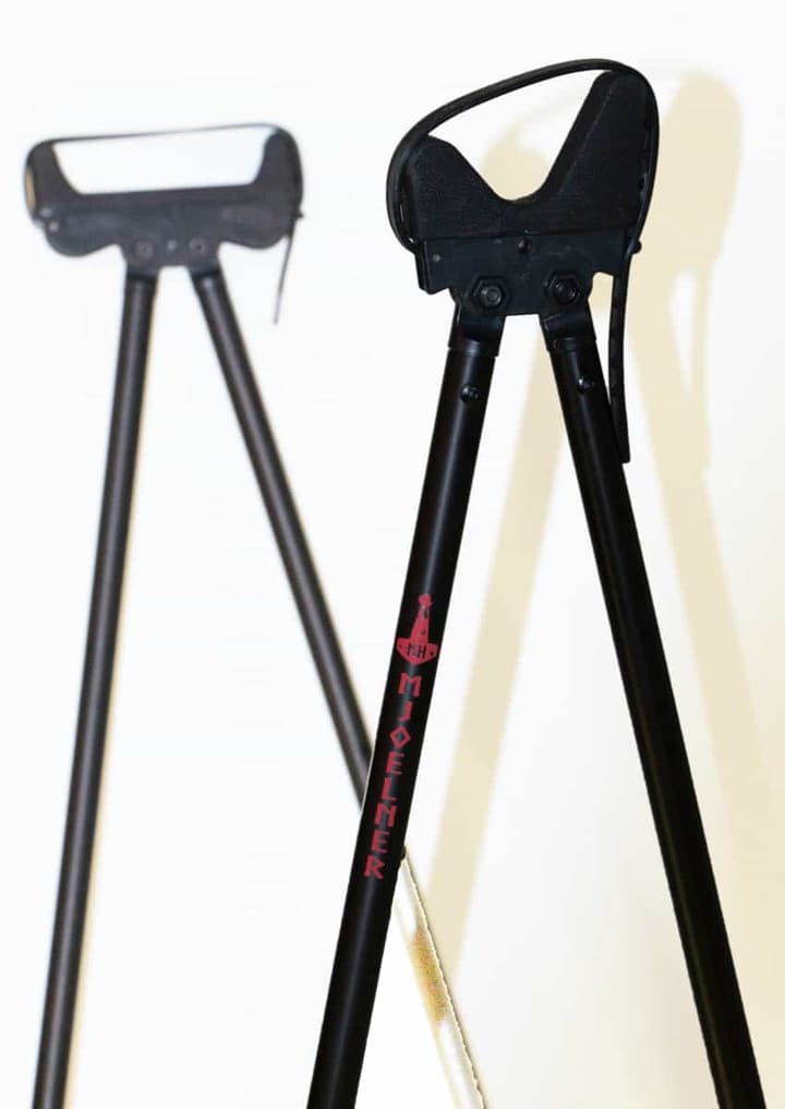 Mjølner 4-Ben Skytestokk Alu Fenris Black 160-175 cm Mjølner Hunting