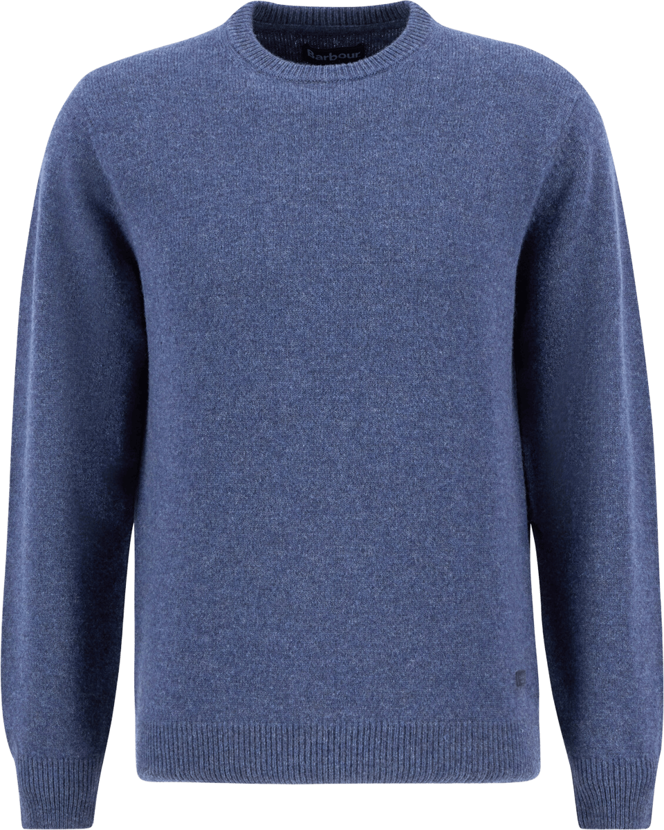 Men's Ess Patch Crew Washed Stone/Bleached Pin-S