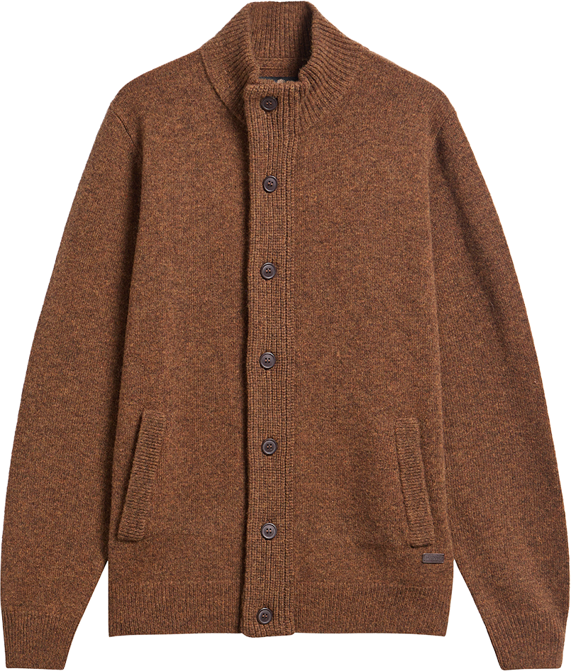 Barbour Men's Ess Patch Zip Through Knitted Jumper