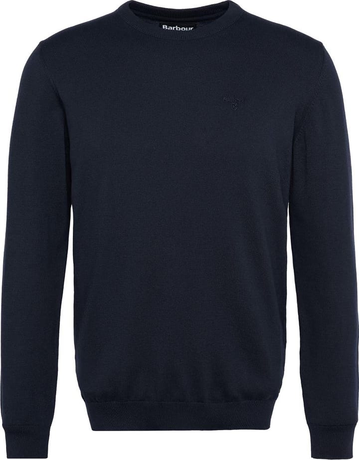 Barbour Men's Pima Cotton Crew Neck Navy Barbour