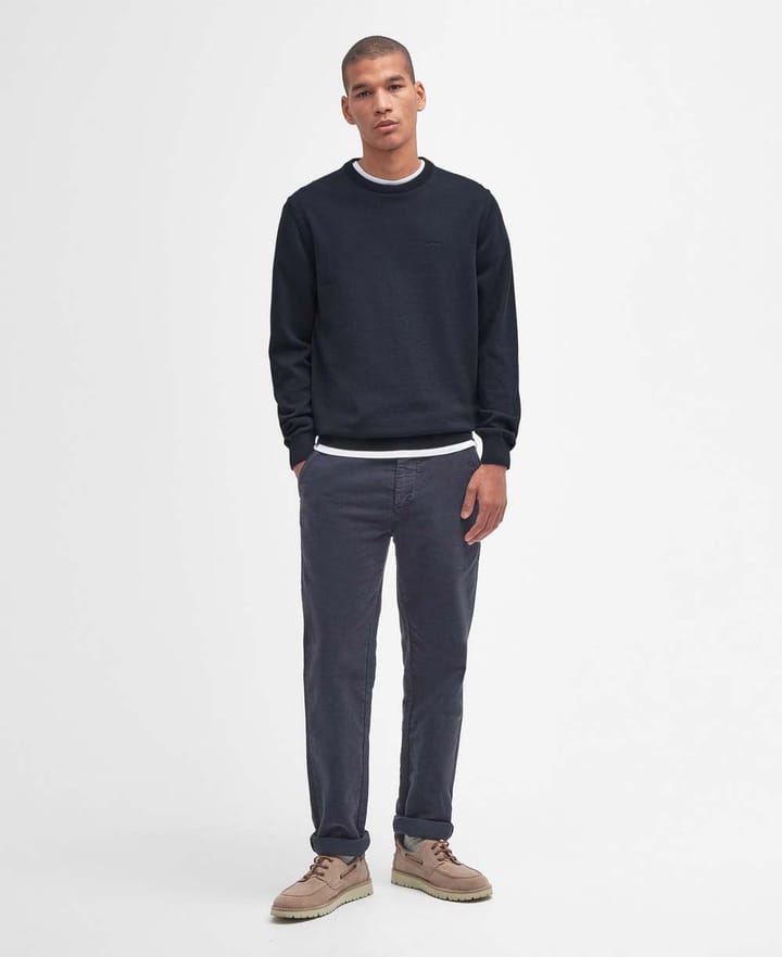 Barbour Men's Pima Cotton Crew Neck Navy Barbour Barbour Men's Pima Cotton Crew Neck Navy Barbour