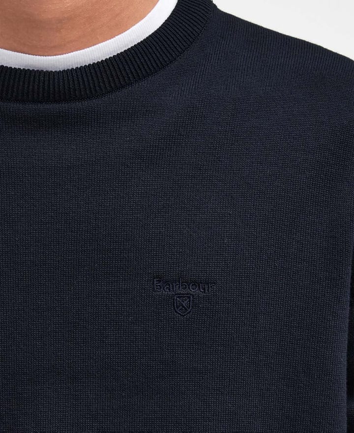 Barbour Men's Pima Cotton Crew Neck Navy Barbour Barbour Men's Pima Cotton Crew Neck Navy Barbour