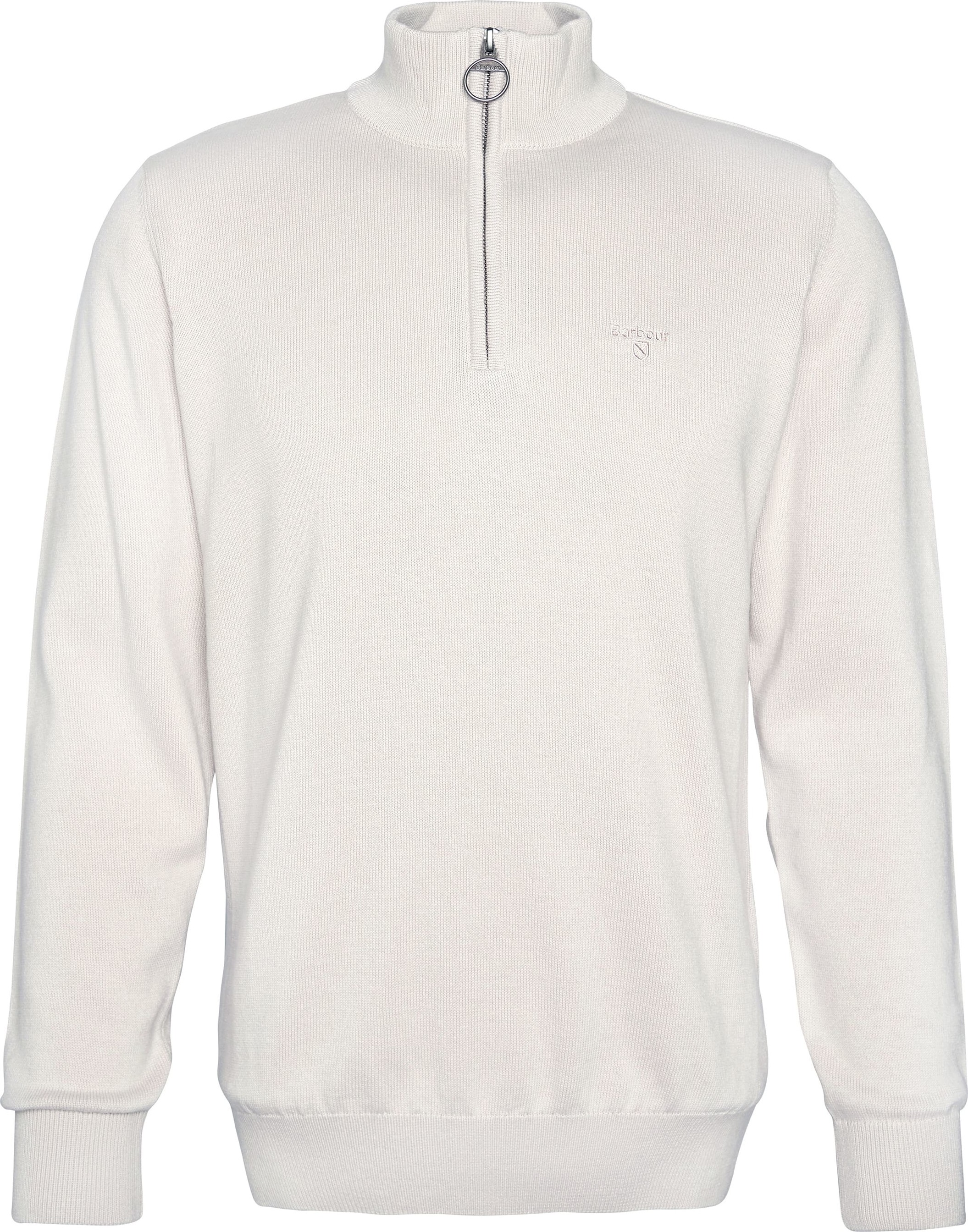 Barbour Men's Cotton Half Zip Mist Pitkähihaiset paidat L