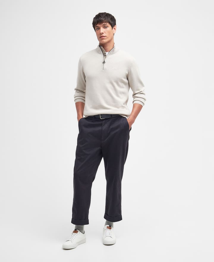 Barbour Men's Cotton Half Zip Mist Barbour
