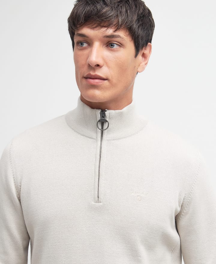 Barbour Men's Cotton Half Zip Mist Barbour