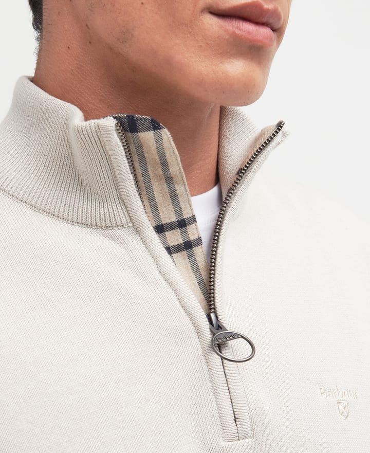 Barbour Men's Cotton Half Zip Mist Barbour Barbour Men's Cotton Half Zip Mist Barbour