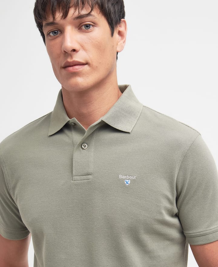 Barbour Men's Sports Polo Shirt Dk Olive Barbour