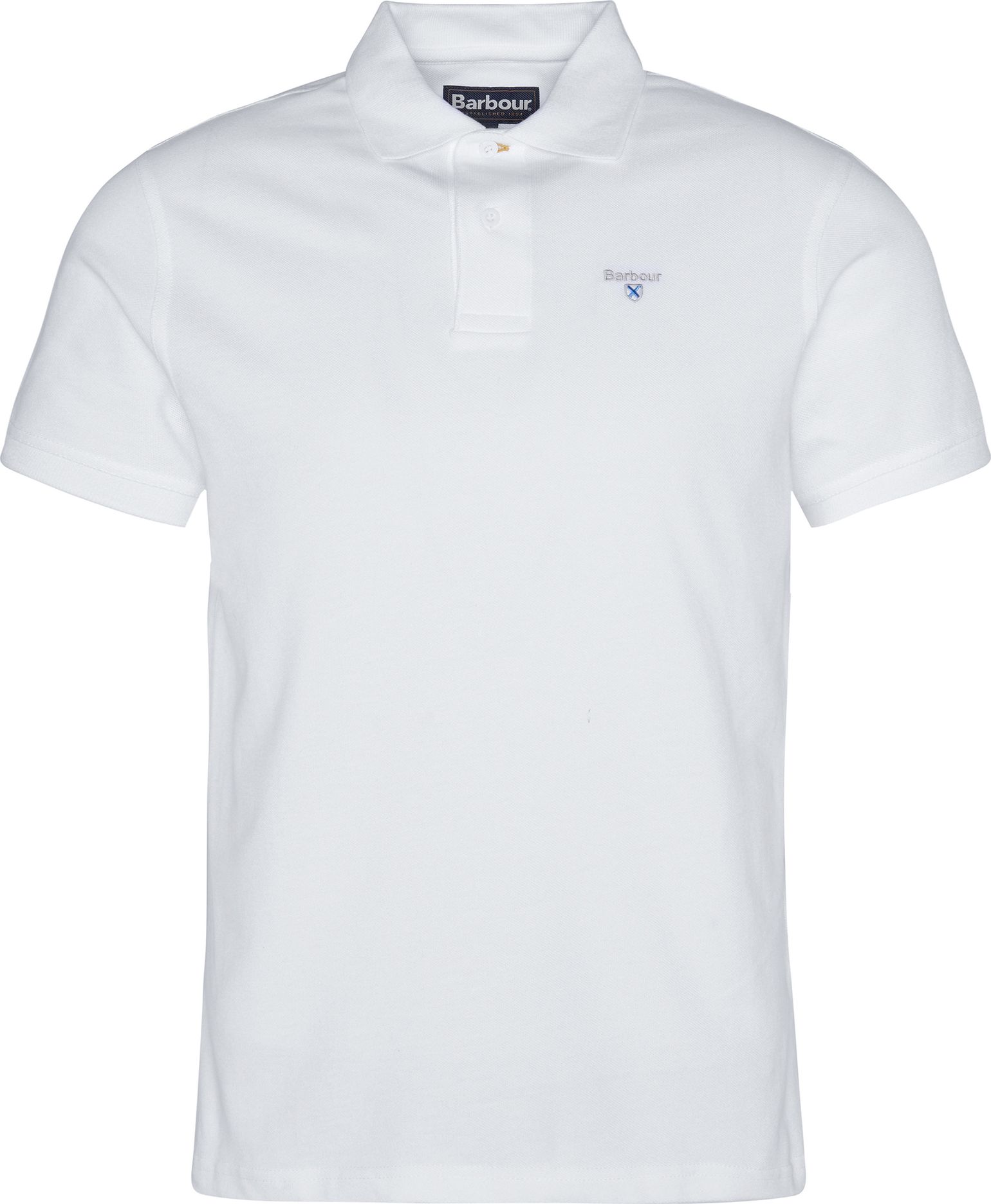 Barbour Men's Sports Polo Shirt White