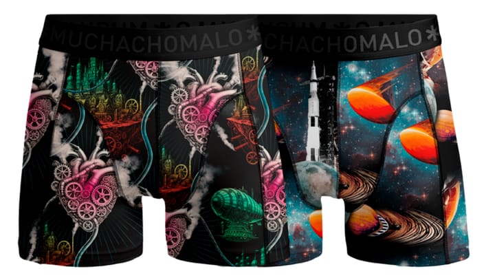 Muchachomalo Modern Age 04 2pk Boxer Print/print Muchachomalo
