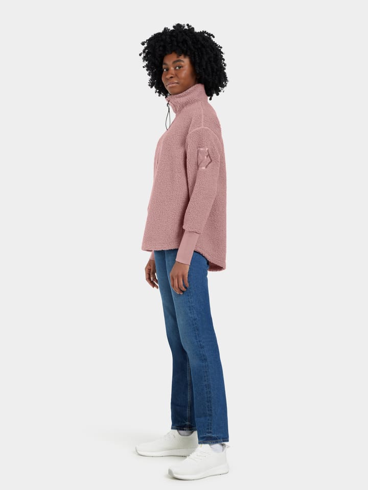 Didriksons Women's Monia Half Zip Faded Wine Didriksons