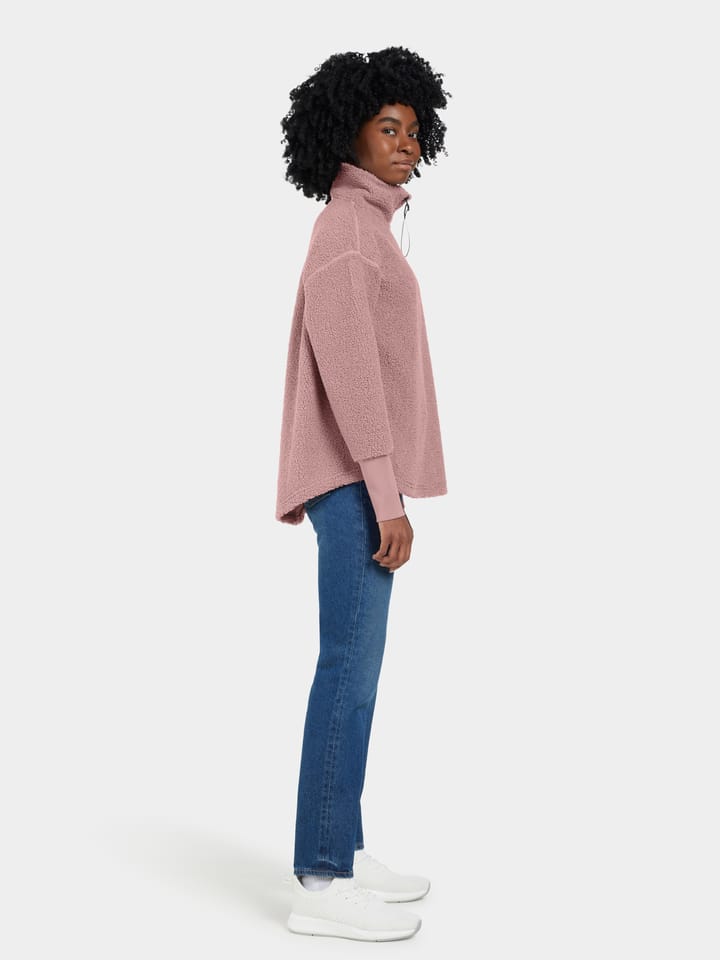 Didriksons Women's Monia Half Zip Faded Wine Didriksons