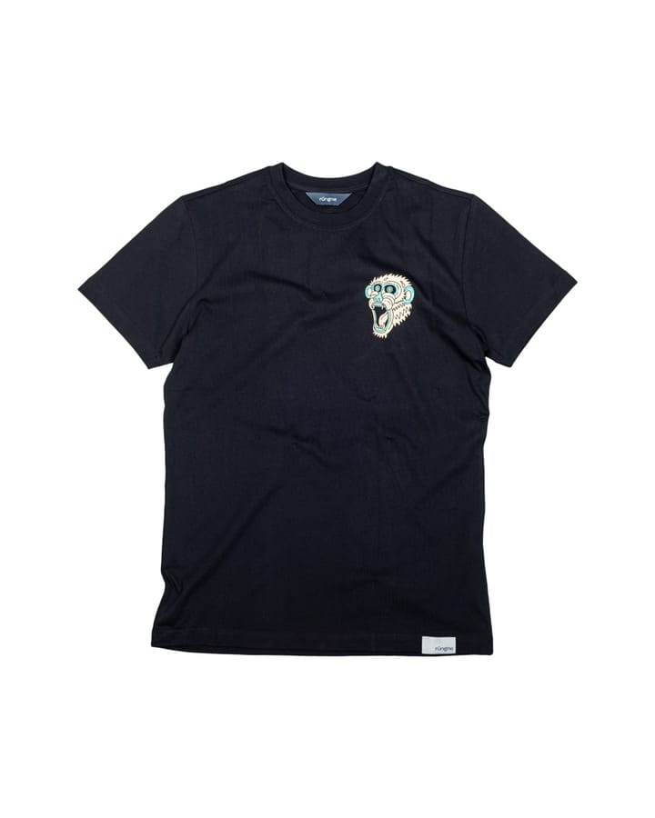 Rúngne Monkey Index Tee Regular Fit Black Rúngne