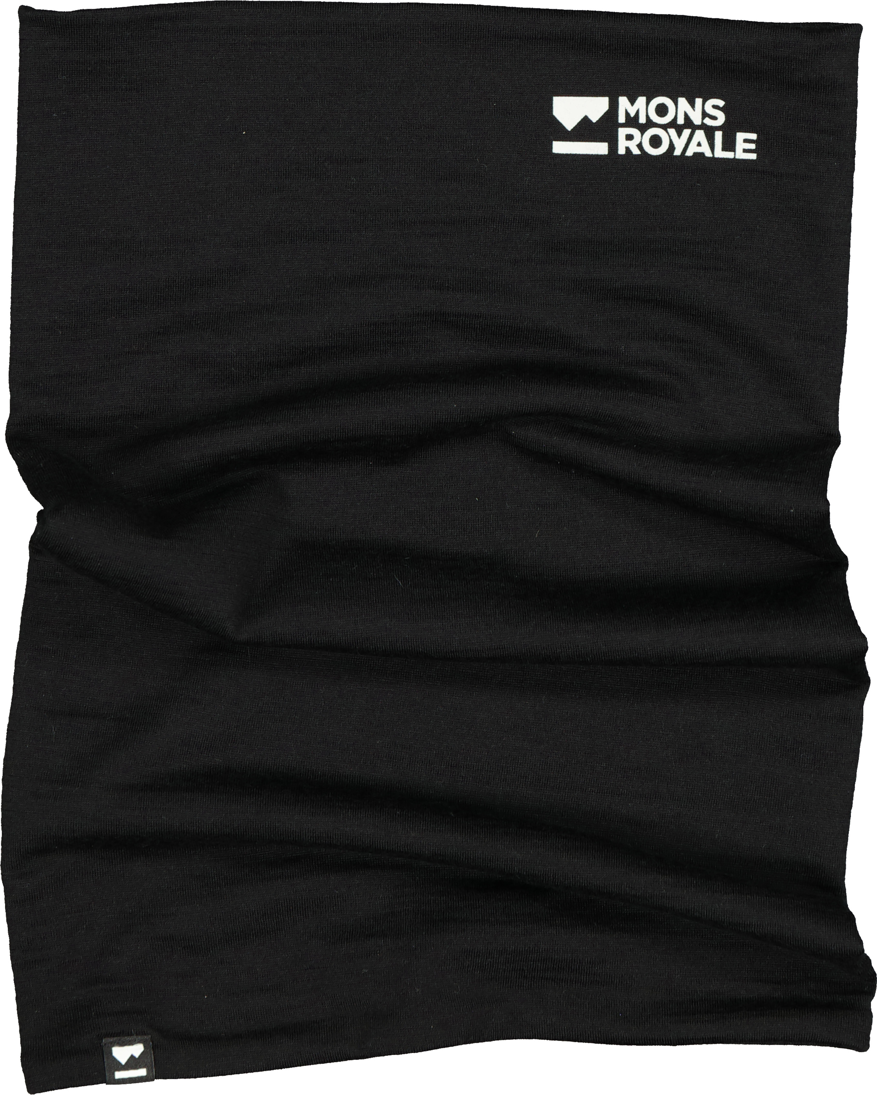 Mons Royale Double Up Neckwarmer Black