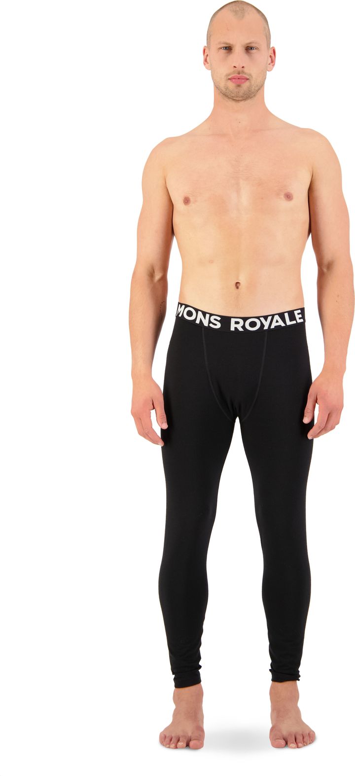 Mons Royale Men's Cascade Merino Flex 200 Legging Black Mons Royale