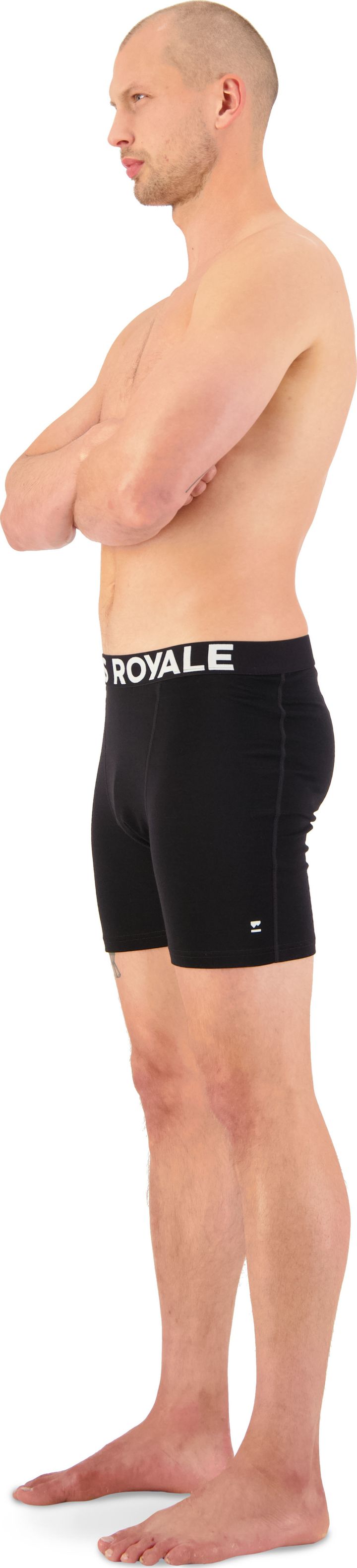 Mons Royale Men's Hold 'Em Boxer Black Mons Royale