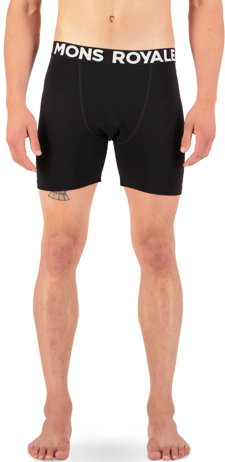 Mons Royale Men's Hold 'Em Boxer Black Mons Royale