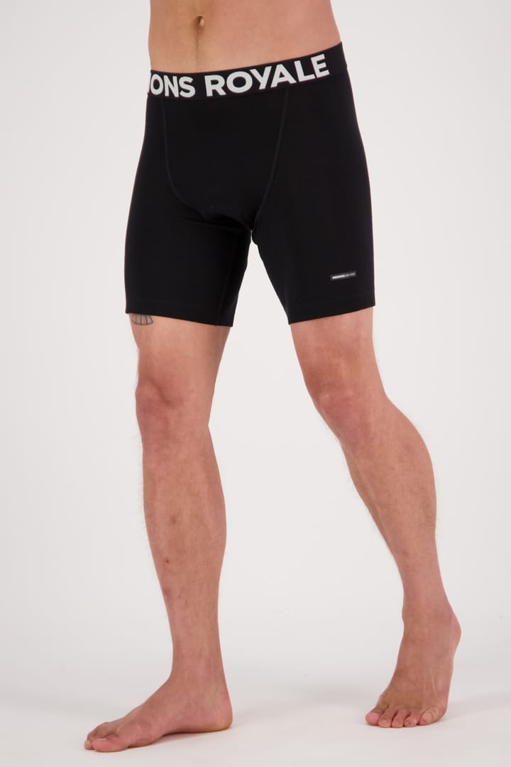 Mons Royale Men's Low Pro Merino Aircon Bike Short Liner Black Mons Royale