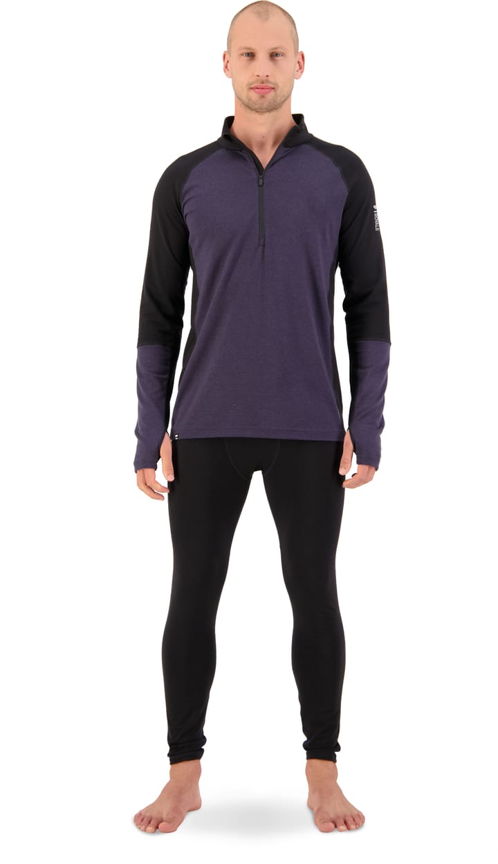 Men's Olympus Half Zip Black / 9 Iron Mons Royale