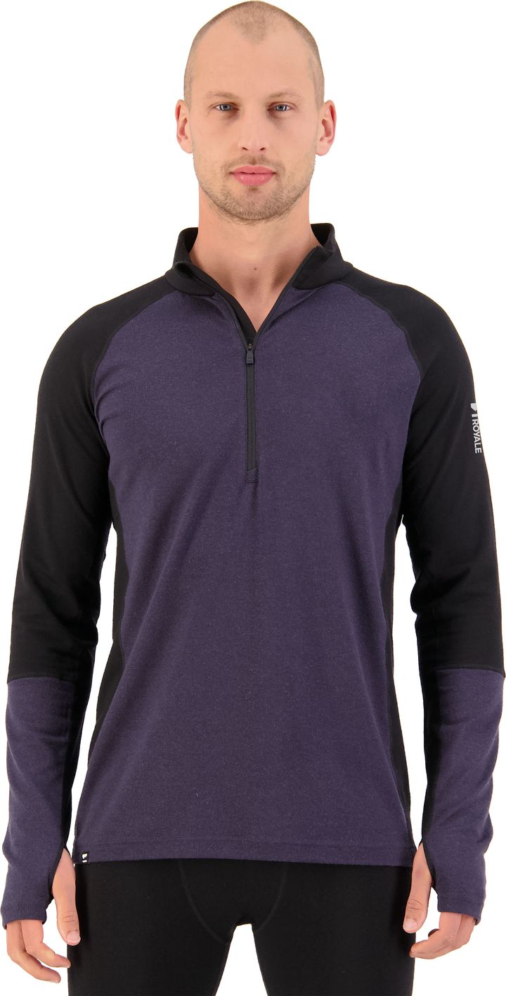 Men's Olympus Half Zip Black / 9 Iron Mons Royale