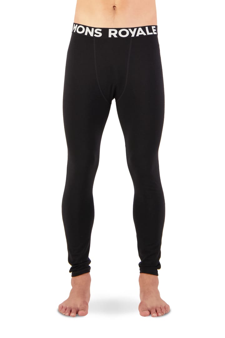 Mons Royale Men's Olympus Legging Black / Iron Mons Royale