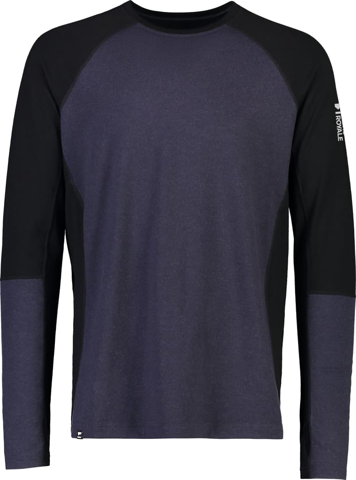 Mons Royale Men's Olympus Long Sleeve Black/Iron Mons Royale