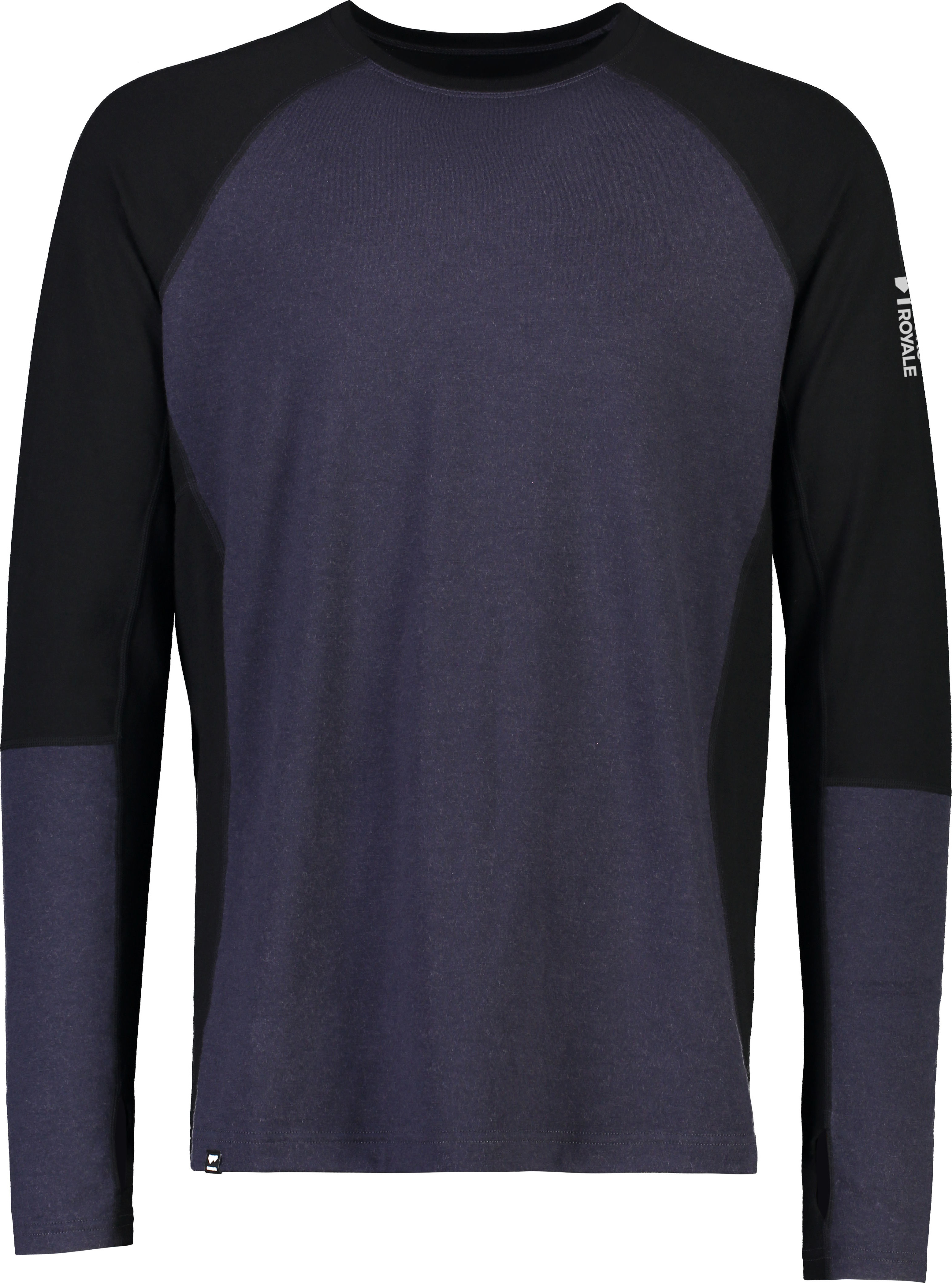 Mons Royale Men's Olympus Long Sleeve Dew/9 Iron/black