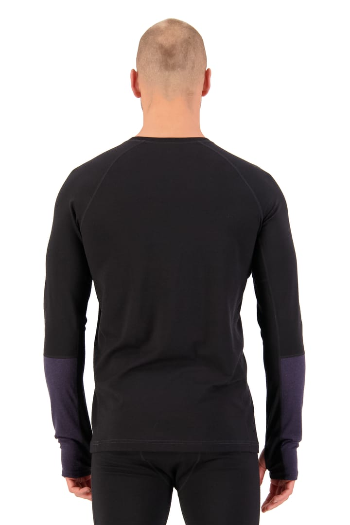 Mons Royale Men's Olympus Long Sleeve Black/Iron Mons Royale
