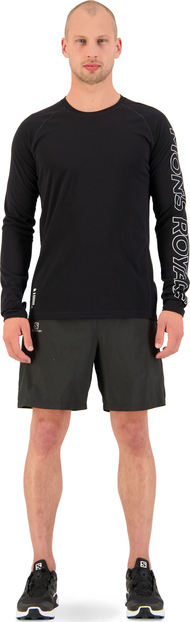 Mons Royale Men's Temple Tech LS Black Mons Royale