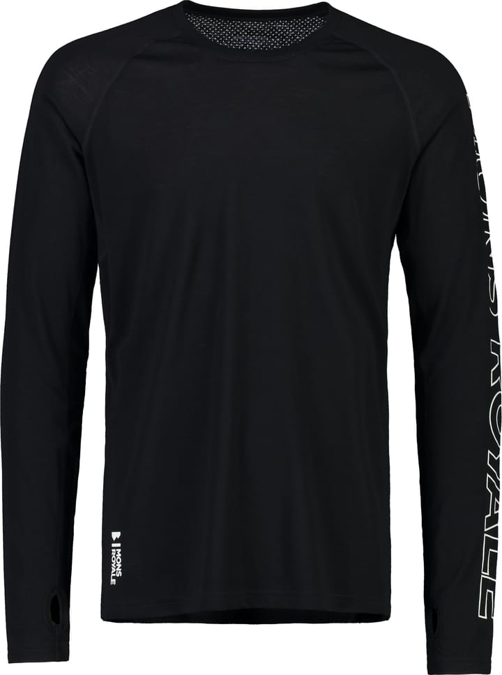 Men's Temple Tech LS Black Mons Royale