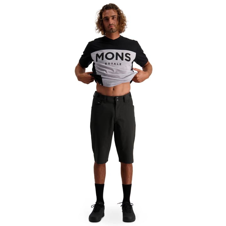 Mons Royale Men's Momentum 2.0 Bike Shorts (2021) Black Mons Royale