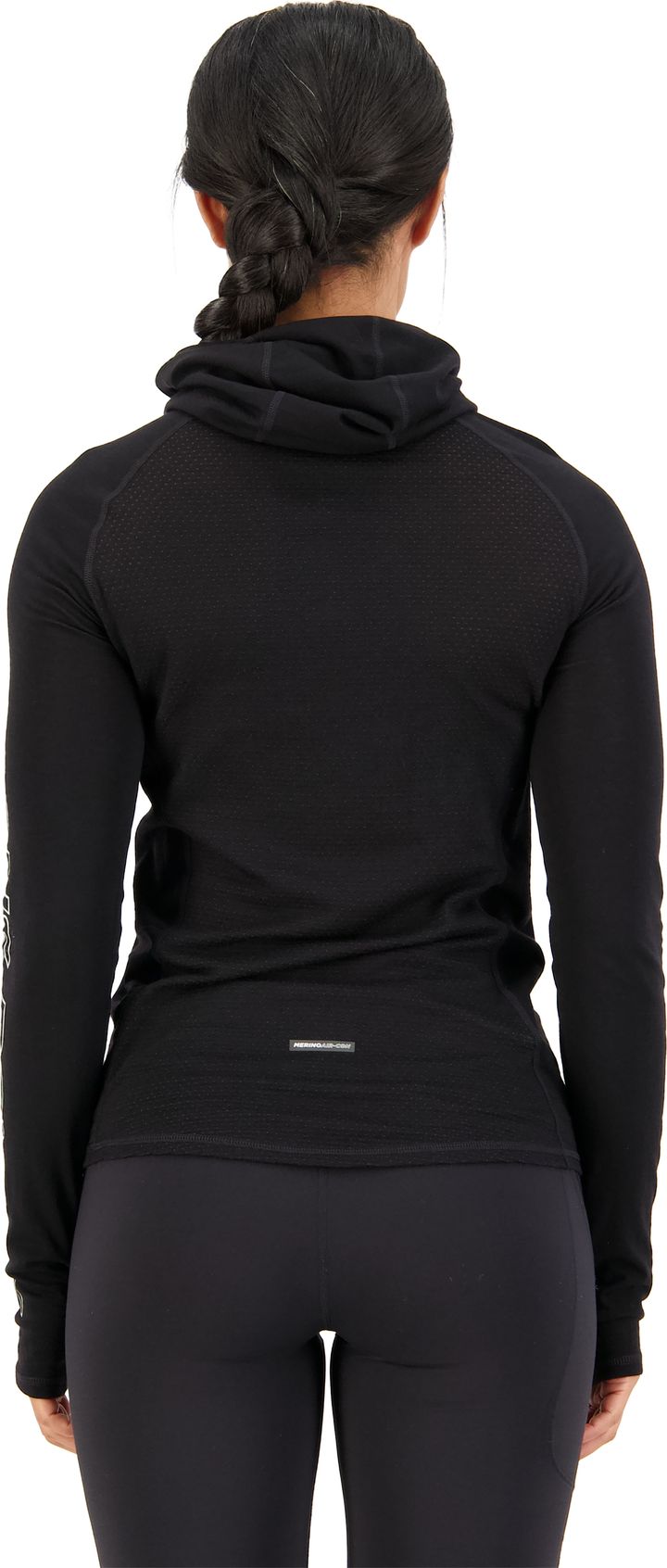 Mons Royale Women's Bella Tech Hood Black Mons Royale