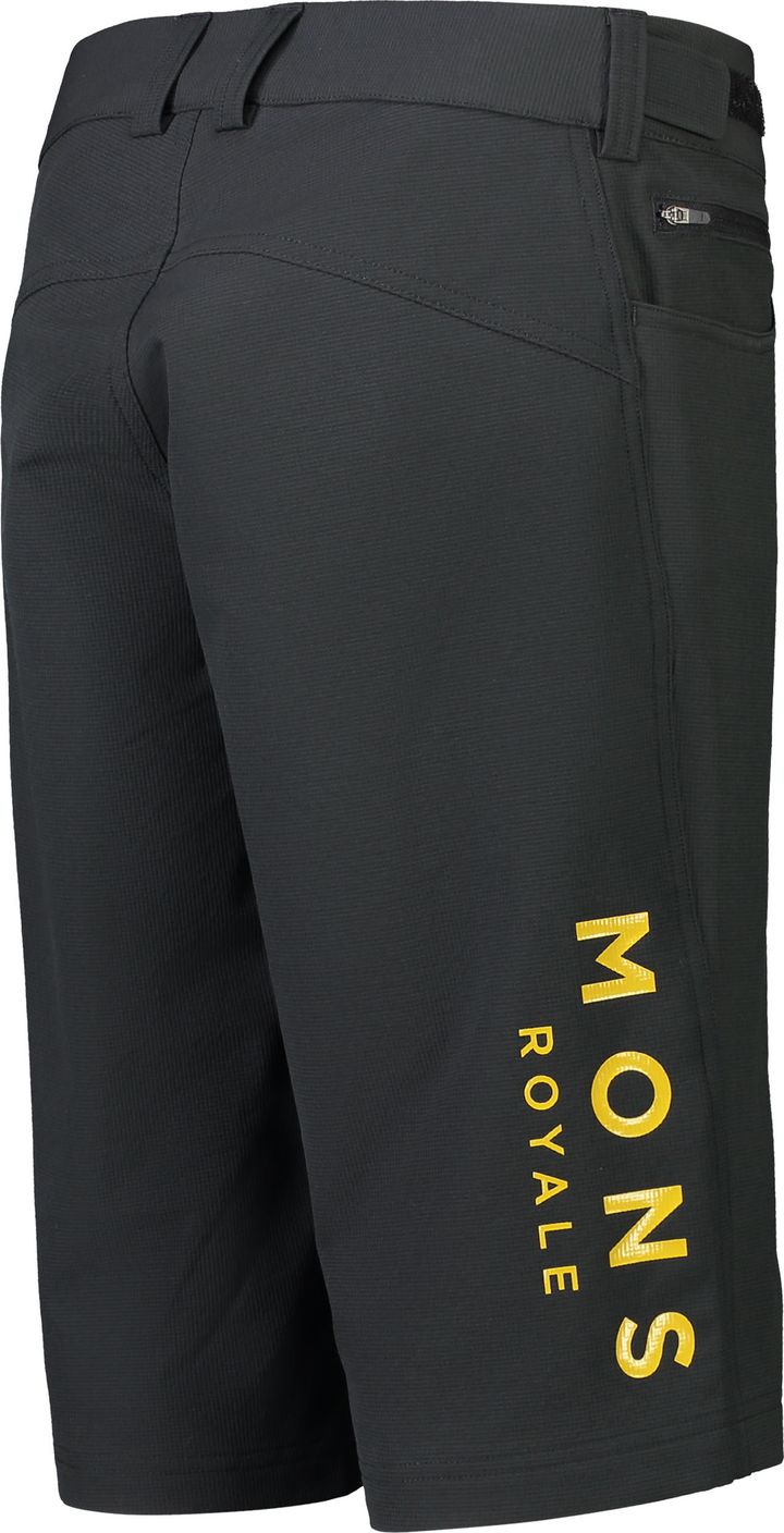 Mons Royale Women's Momentum 2.0 Bike Shorts Black / Gold Mons Royale