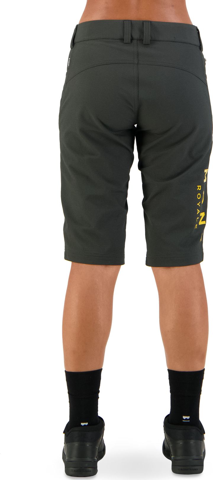 Mons Royale Women's Momentum 2.0 Bike Shorts Black / Gold Mons Royale