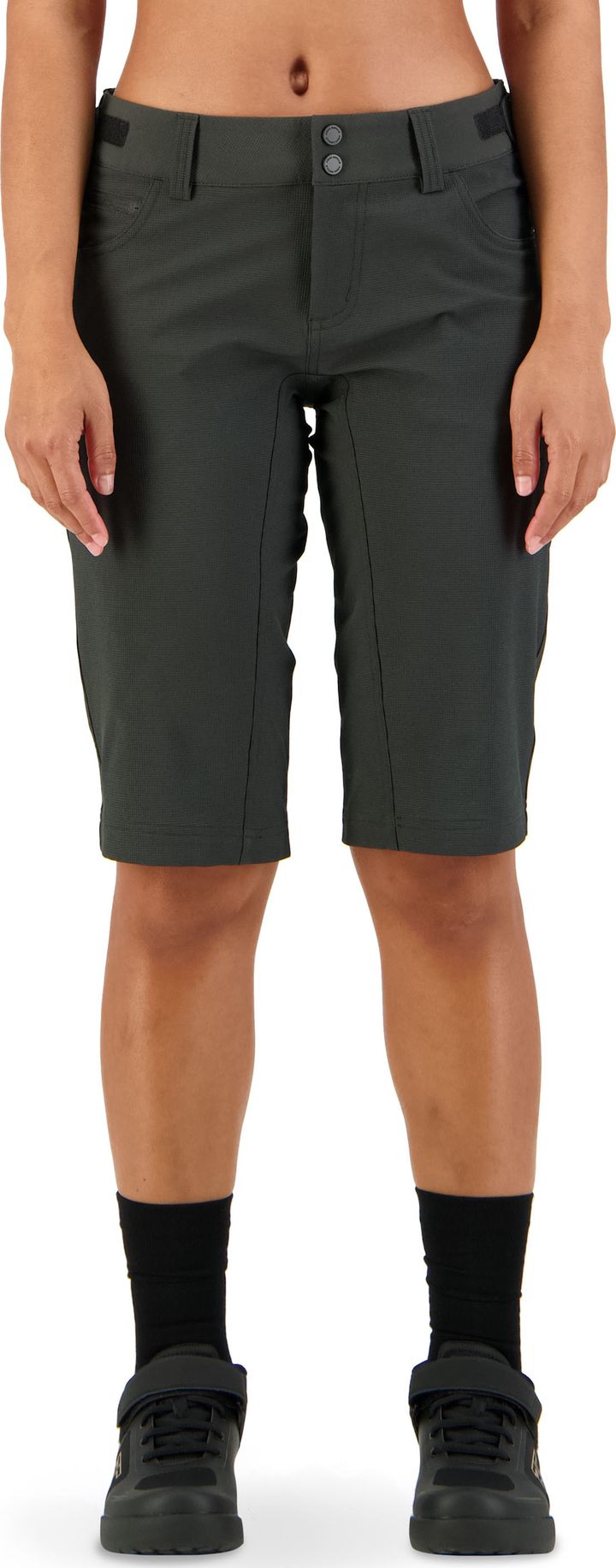 Mons Royale Women's Momentum 2.0 Bike Shorts Black/Gold Mons Royale